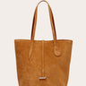 Tall Sprout Tote Rhum Suede - WONROB