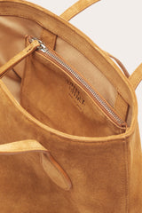 Tall Sprout Tote Rhum Suede - WONROB