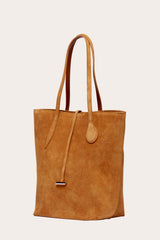 Tall Sprout Tote Rhum Suede - WONROB